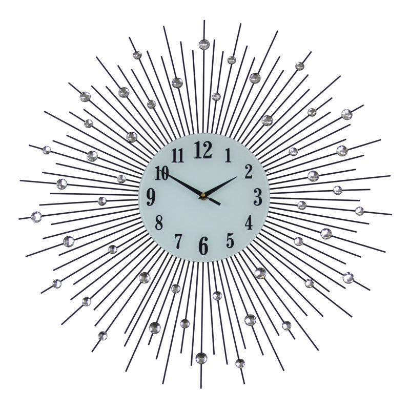 Très grande horloge murale Presswood