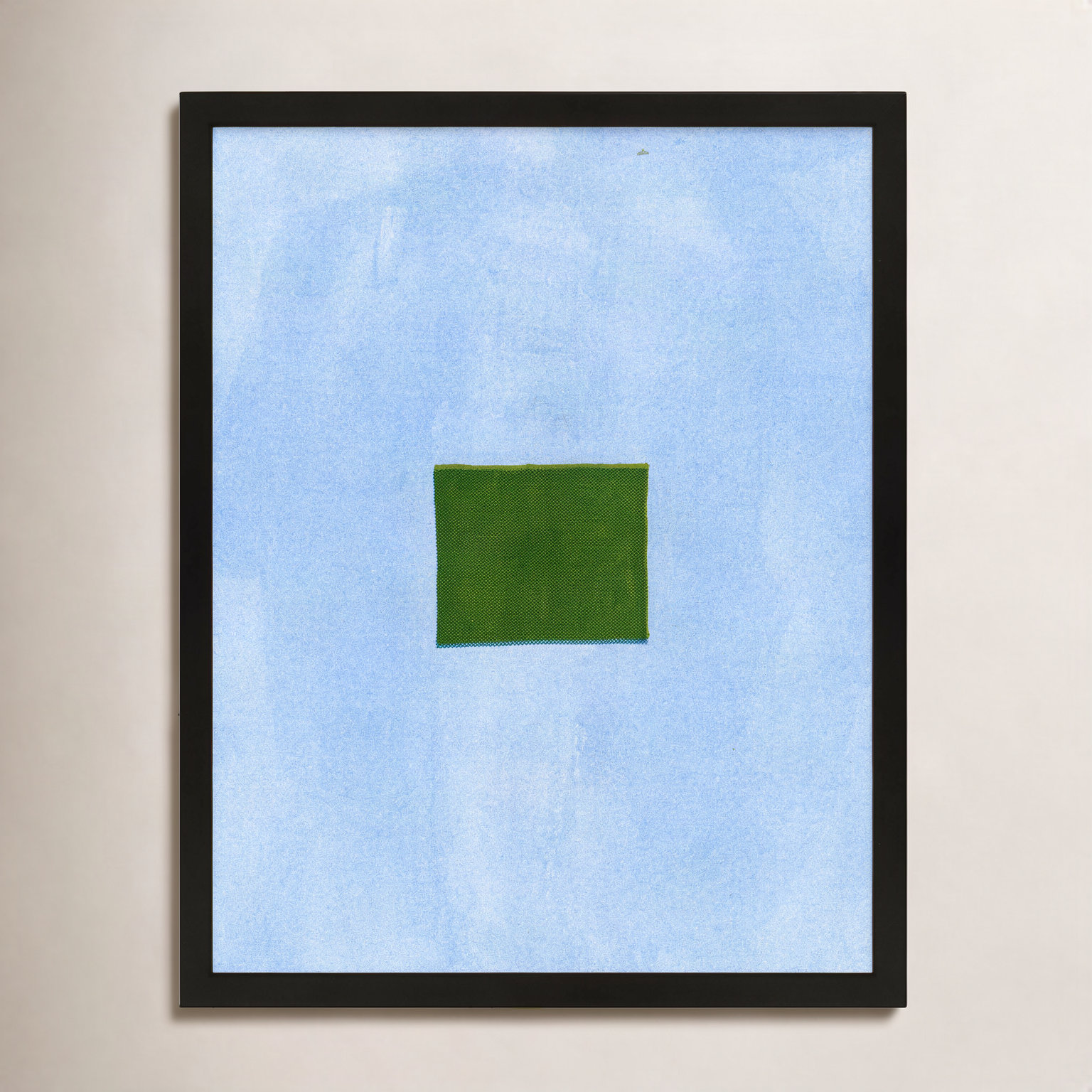 Brine by Mo Neuharth - Framed Wall Art, 25" H x 20" W, Framed Wrapped Canvas, White