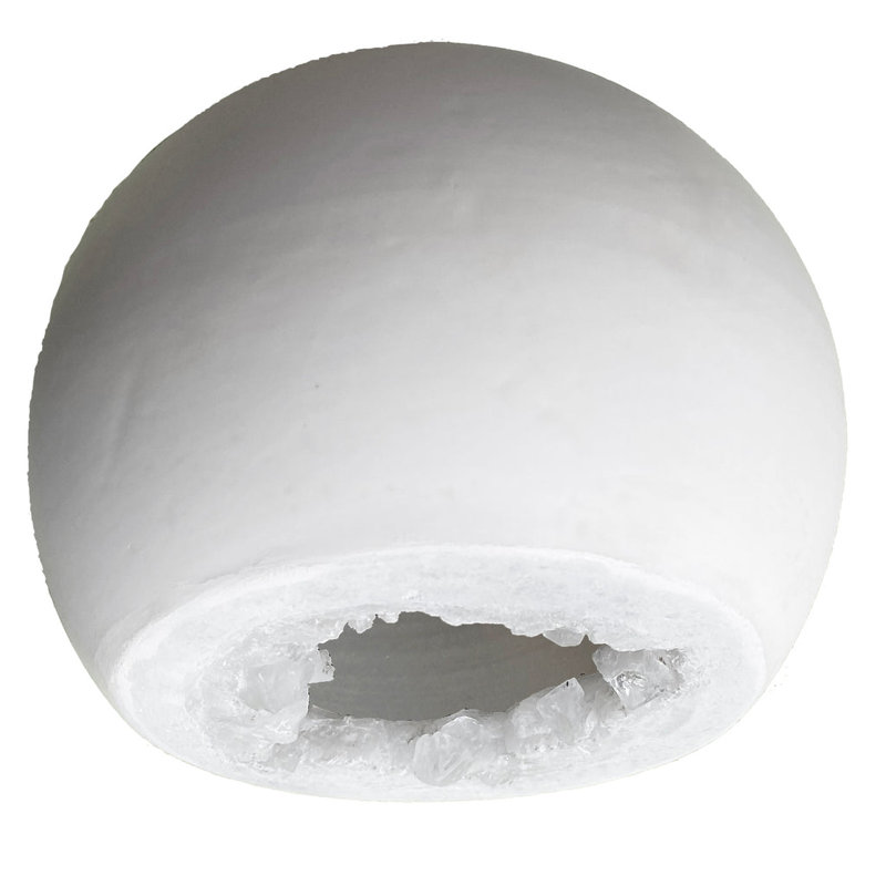 8 - Light Crystal Chandelier, 36" H x 24" W x 24" D, Black, White