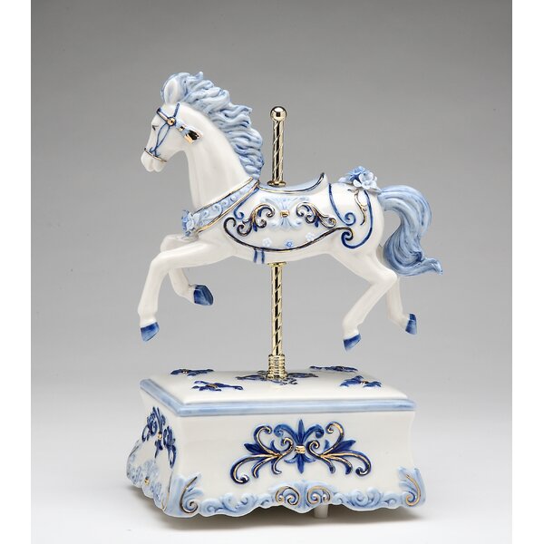 Full Size Carousel Horse Statue