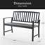 Banc en bois de style campagnard-316626272