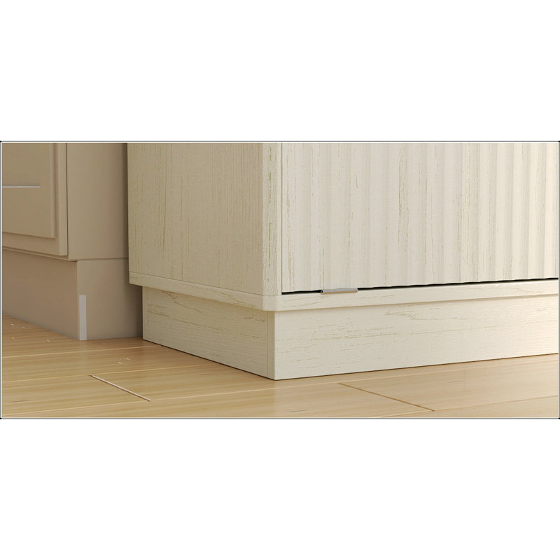 Armoire à poubelle inclinable 10 gallons Woodgrain