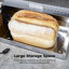 Tower Solitaire Roll Top Bread Bin, Stainless Steel-93212605