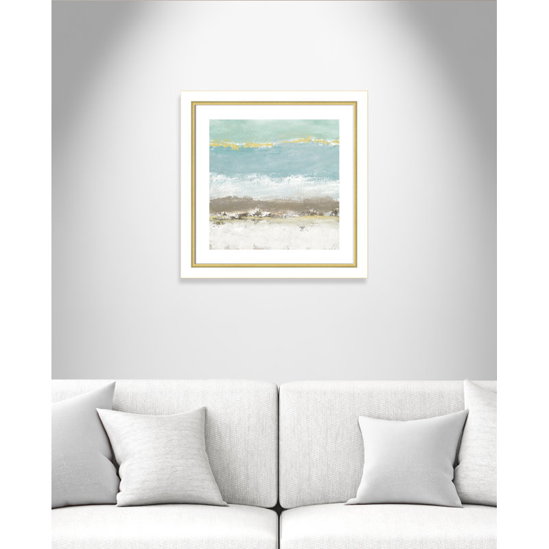 Cadre photo Avgerinos «Peaceful Reverie», Cadre blanc, H 25,75 po x l 25,75 po x P 1,13 po