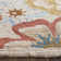 Tapis beige / rouge Josephine