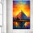 " The Great Pyramid Of Giza " Painting Print-1233105070