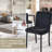 Modern Dining Chair with Metal Legs-2111032967