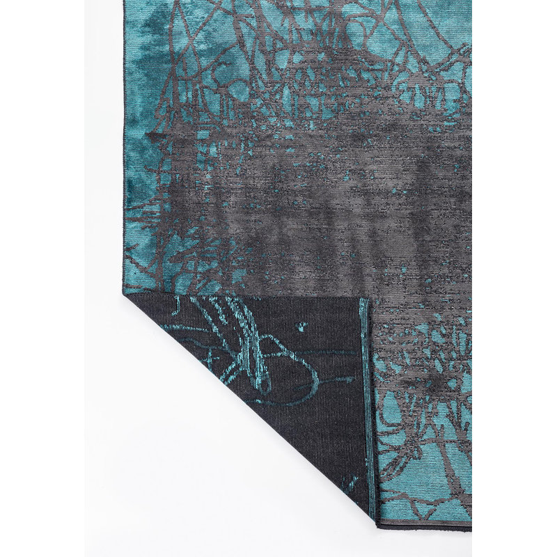 Rapture Abstract Area Rug, Rectangle 6'7" x 9'10"
