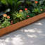 Bordure de paysage en acier résistante aux intempéries 6 paquets de 40 x 8 po pour bordure de jardin