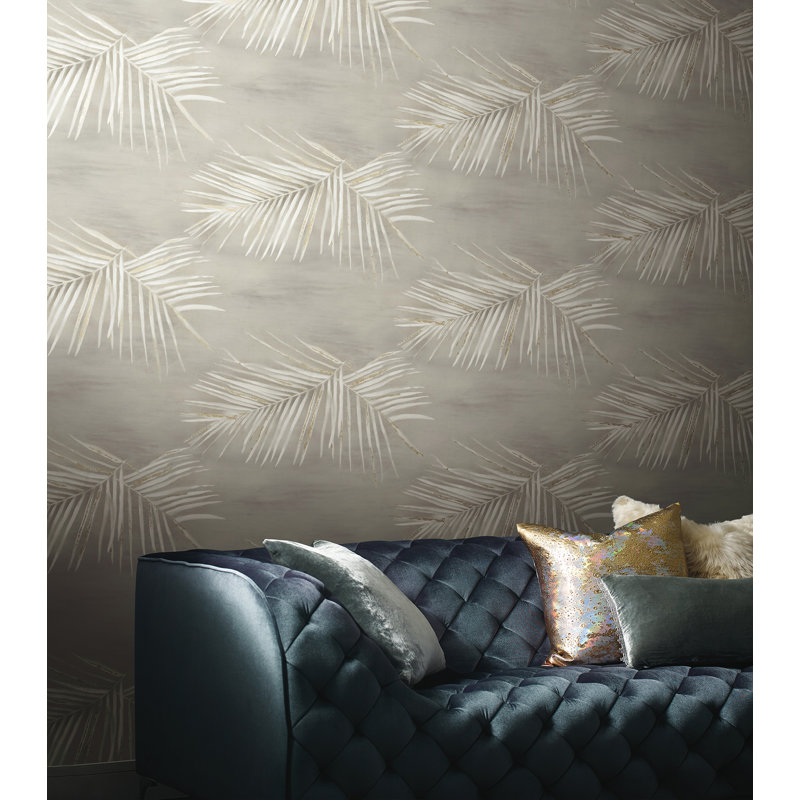 Papier peint adhésif Bobak Premium, Taupe