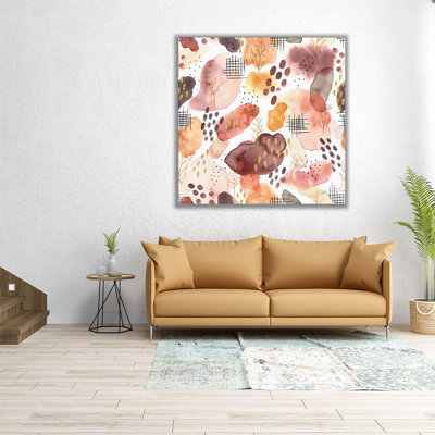 «Desert Blooms Pattern I», reproduction d'art sur toile