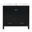Freestanding Standard Single Vanity Bathroom Vanity With Ceramic Top-771890638