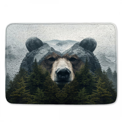Tapis de bain Bear Mountain Illusion