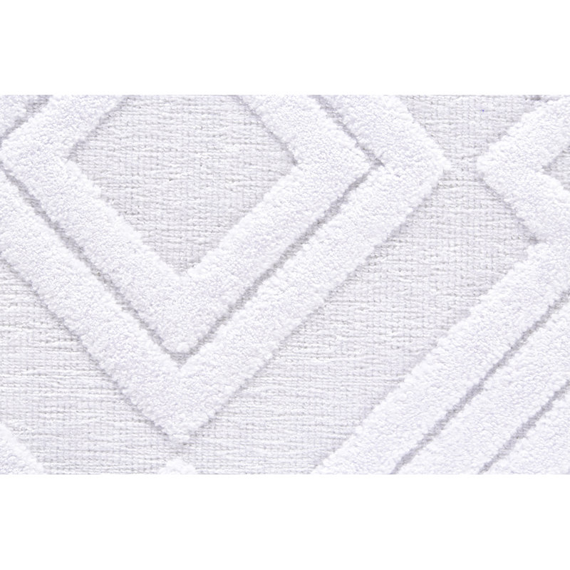 Tapis blanc Ewald, Rond 7'6" x 7'6"