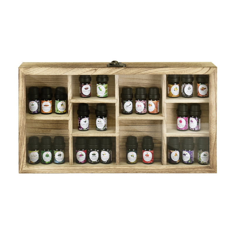 Arkema Solid Wood Cube Shelf