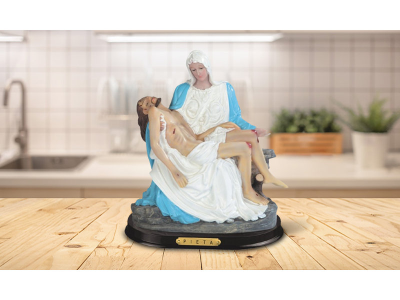 Figurine Sainte La Pieta 10 "par Michelangelo