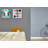 Colorful Donut Grid - Graphic Art on Canvas-23720559-23720555