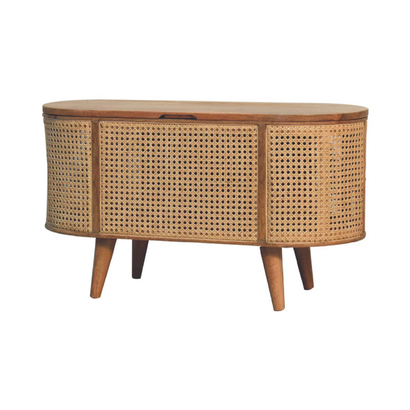 Bay Isle Home Aamir Solid Wood Storage Tub & Tote