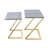 2 tables emboîtables Rebekah