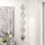 Miroir mural en métal 5 pièces-1252497377