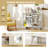 Bookshelf Geometric Bookcase w/ Anti-Tipping Kit Storage Shelving Unit-875534901