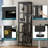 63"H 3-Sided Glass Display Cabinet With Adjustable Shelf-32105583