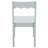 Sandrine Rosetty Scallop Dining Chairs-892518368