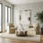 32" W Down Fill Upholstered Slipcover Swivel Barrel Chair with Pillow Back Set of 2-759571422