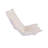 Zini Indoor/Outdoor Puff Scroll Chair Syros Natural Cover Only-1543218478