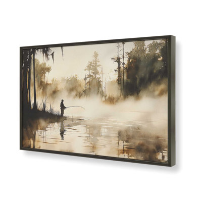 «Still Waters Cast», reproduction encadrée