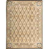 Hand-Knotted High-Quality Camel Area Rug
