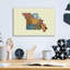 «Missouri State Map» par Lanre Adefioyue-670122726