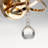 1-Light Crystal Global Armed Sconce-1338731624