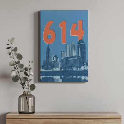 614 by Deny Designs Art Print