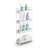 4-Tier Slim Rolling Storage Cart With Wheels, Narrow Skinny Organizer For Small Spaces