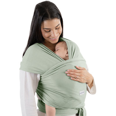 Comfy Cubs Baby Wrap Carrier - Soft & Secure Fit Cotton Blend for Newborn to Toddler - Hands-Free & Lightweight Infant Wrap - Adjustable, One Size Fit