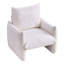Chaise d'appoint rembourrée moderne, canapé simple surdimensionné et confortable pour le salon-296172490