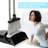 Adjustable Broom and Dustpan Set-1878219559