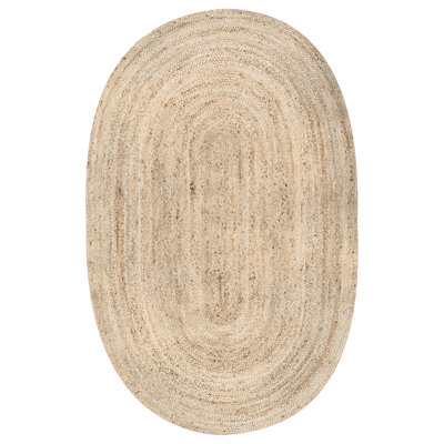 Aevry Natural Jute Area Rug