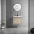 Delly 24'' Single Bathroom Vanity with Engineered Stone Top-1525444874