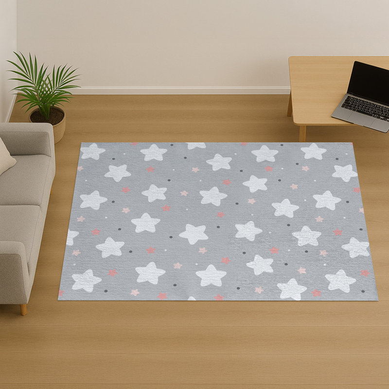 Geometric Shapes Area Rug, Rectangle 140 x 200 cm