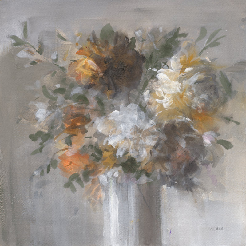 Bouquet de week-end avec vert, H 12 po x l 12 po