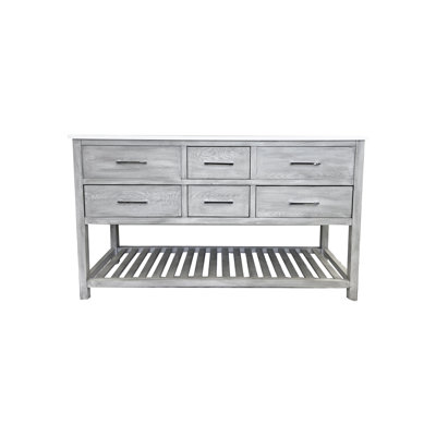 Ensemble de meuble-lavabo double l 60 po x P 22 po x H 35 po Rachely