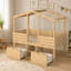 Lit mezzanine avec escalier et tiroirs-660479431
