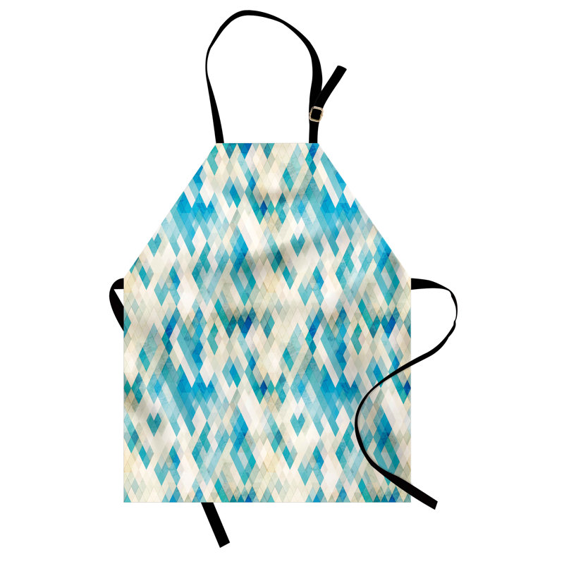 Geometric Bib Apron