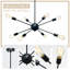 Lustre sphérique spoutnik 8 lumières Davit-129878829