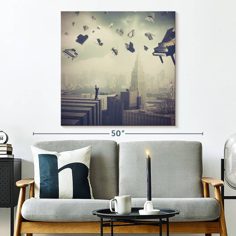 Kelan Last Symphony, 33" H x 33" W