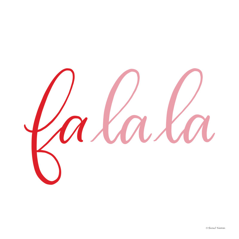 Falala, H 20 po x l 20 po, Non, Toile tendue