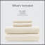 Ensemble de draps 3 pièces TG