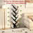 10 Tier Tree Book Shelf, Floor Standing Wood Bookshelf for Narrow Space, Storage Organizer Bookshelves for Books/CDs/Magazine, Bookcase with Shelves for Home Office, Living Room-684439593